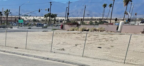 a view of a kitchen counter top and stove