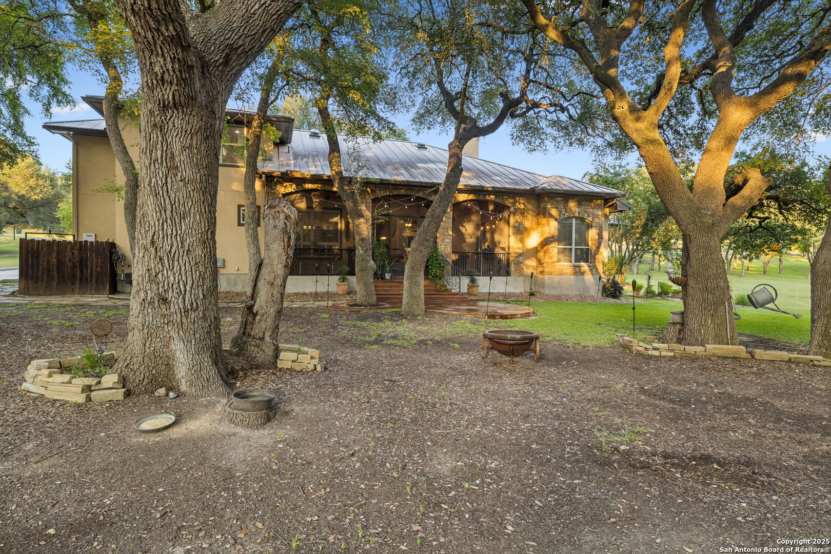 199 Shepherds Crook Helotes, TX 78023 - Photo 84 of 108 a backyard of a house with lots of green space