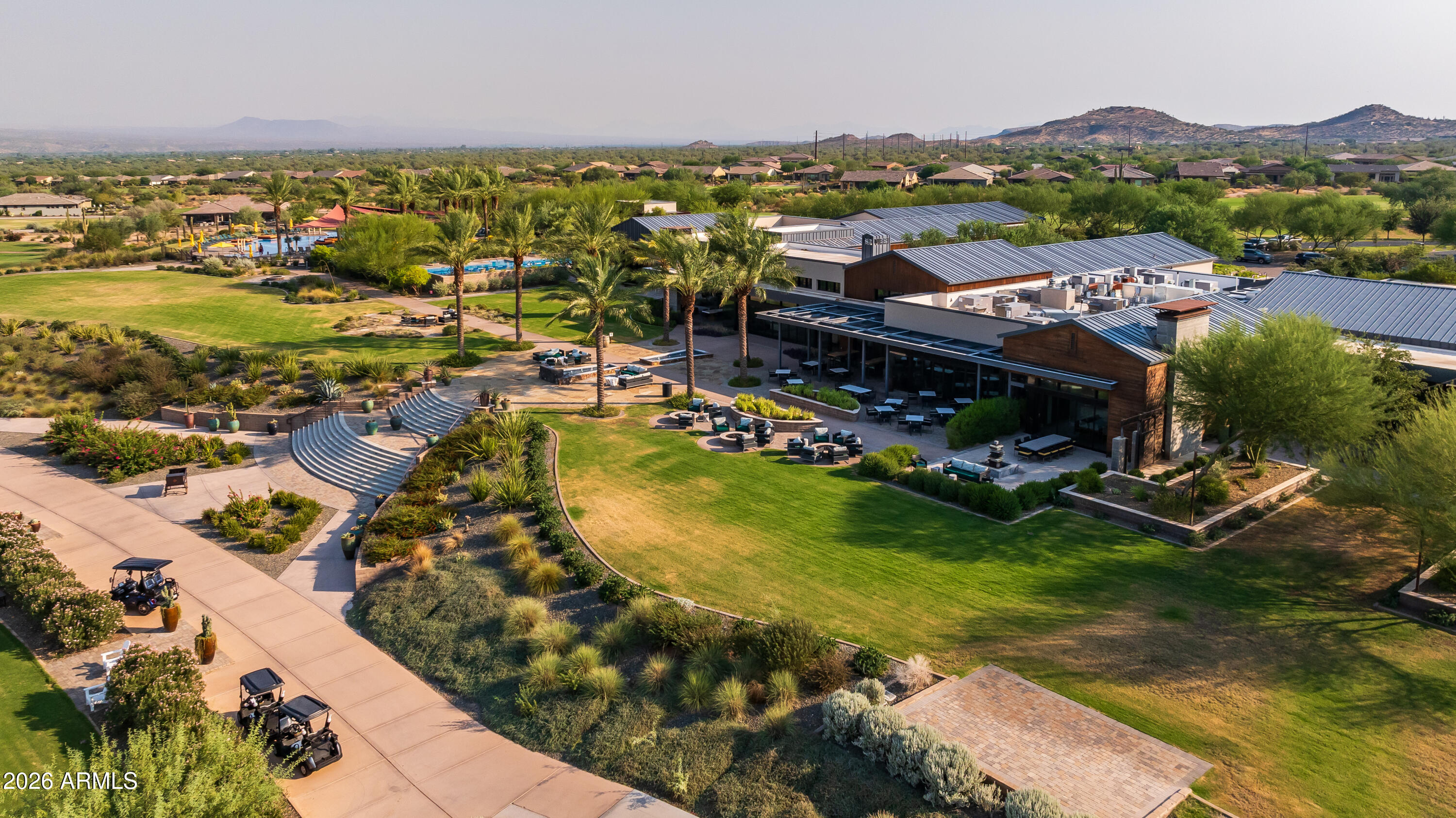 28702 North Camel Rock Court Rio Verde, AZ 85263 - Photo 10 of 38 an aerial view of residential houses with outdoor space