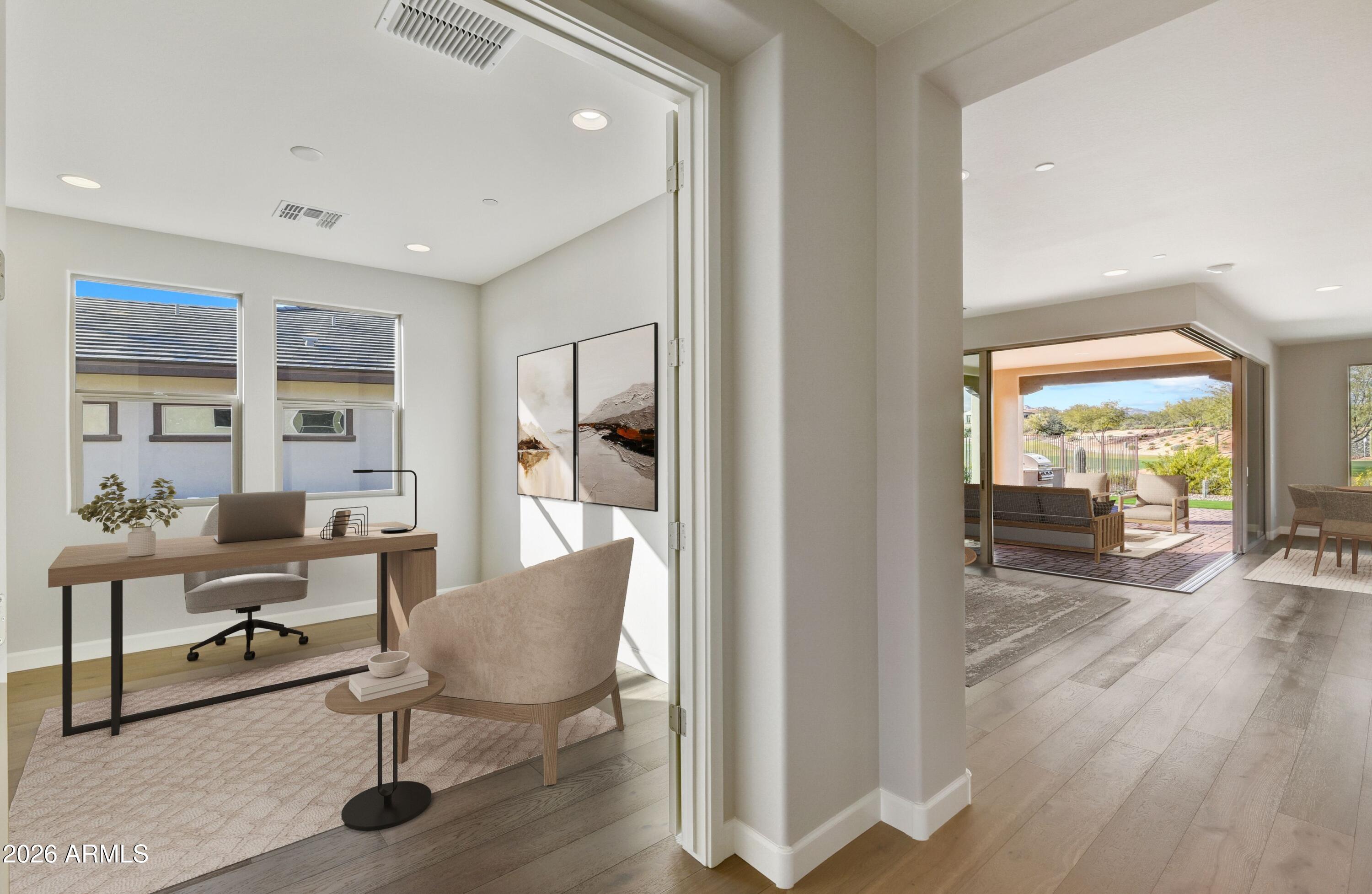 28702 North Camel Rock Court Rio Verde, AZ 85263 - Photo 4 of 38 a view of a livingroom with furniture and a window