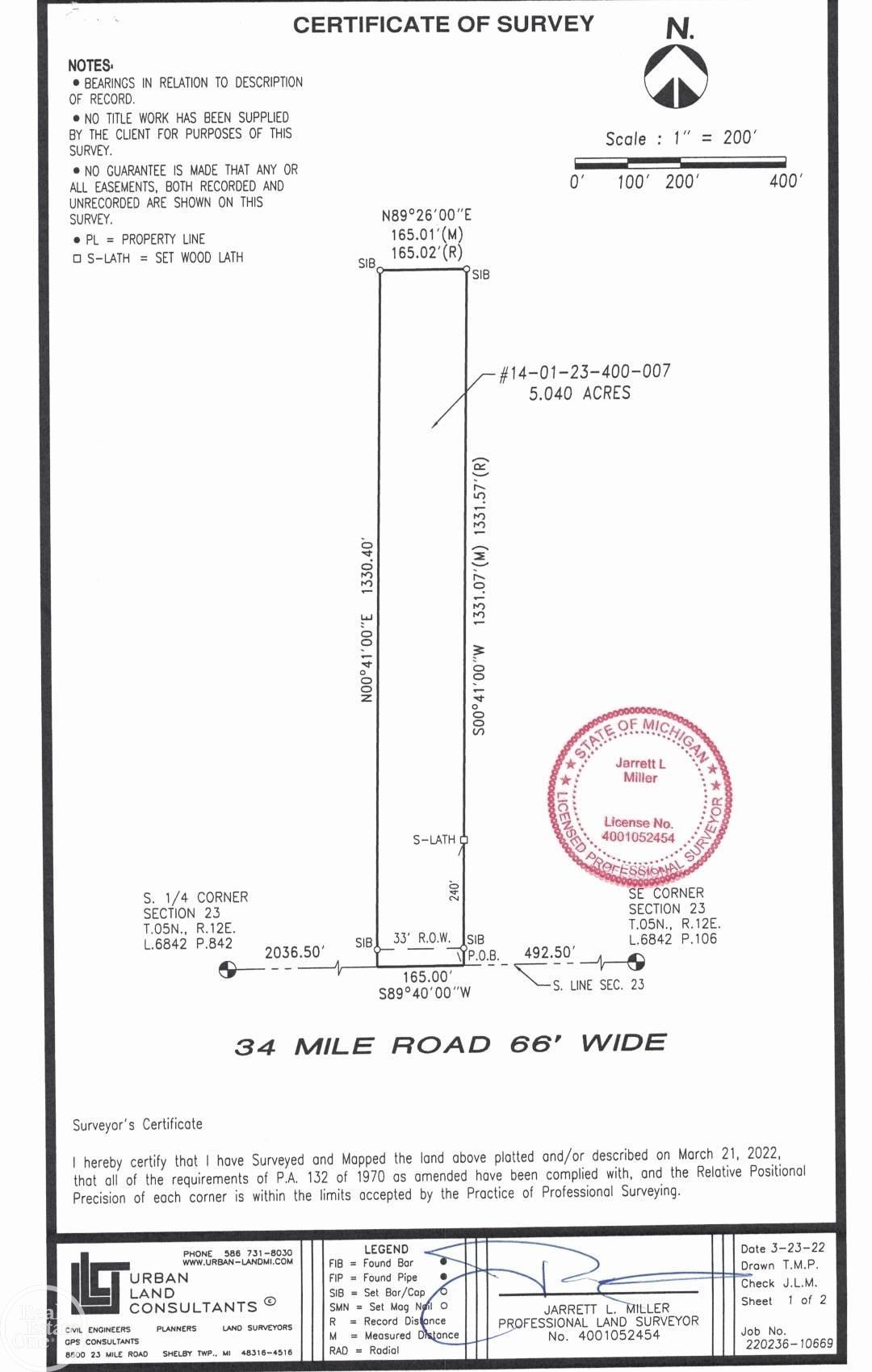 0 34 Mile Road Ville Romeo, MI 48065 - Photo 2 of 2