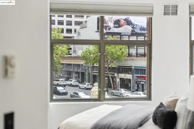 a front view of a building