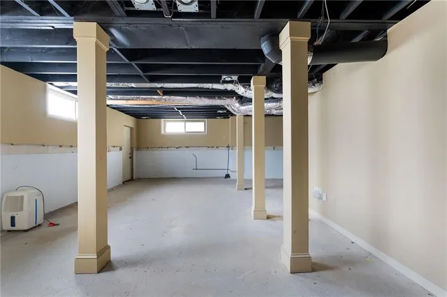 a view of water heater room