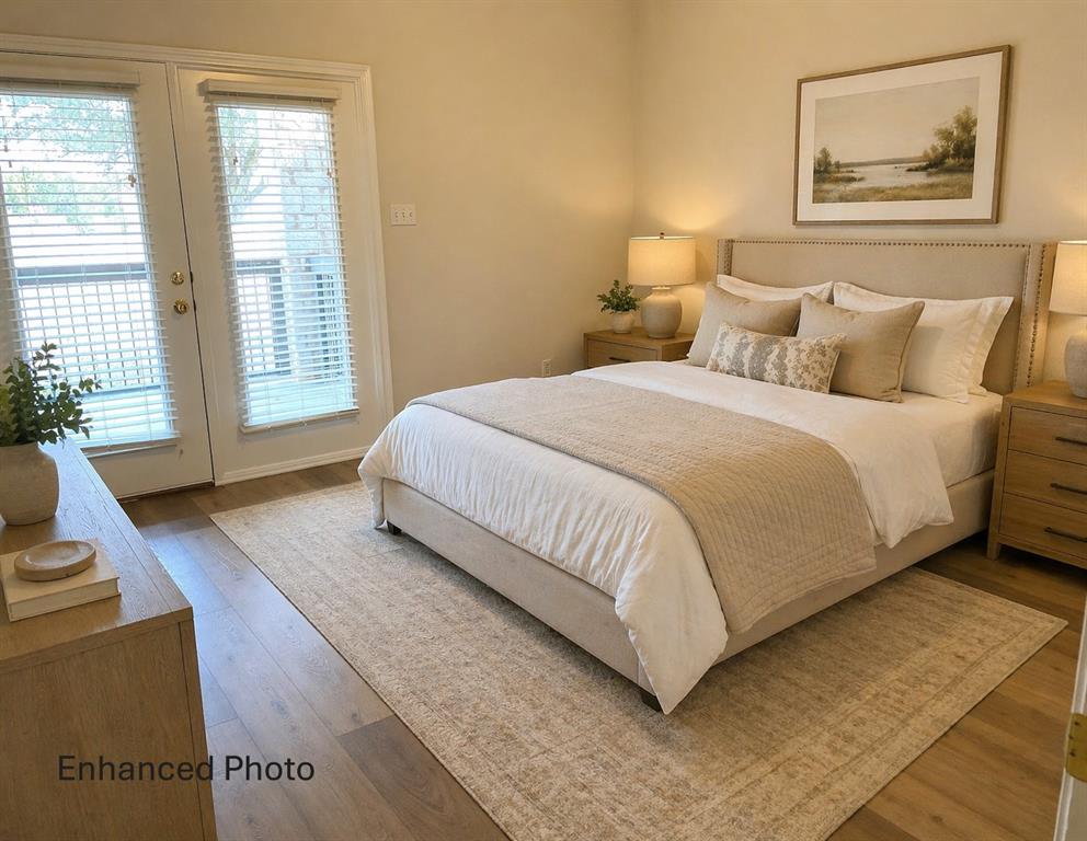 27101 Meadowmore Court Whitney, TX 76692 - Photo 15 of 32 Master bedroom with access to back patio.