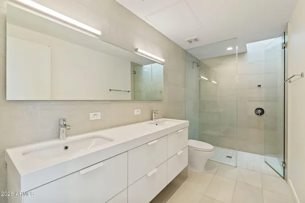 a picture of a bench in a building