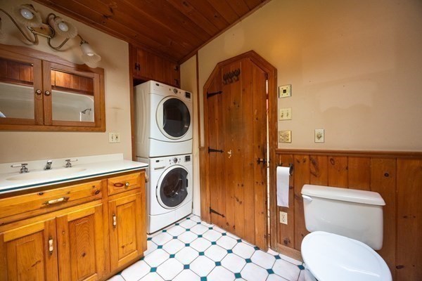 288 High Street Uxbridge, MA 01569 - Photo 19 of 24 a bathroom with a toilet and a sink