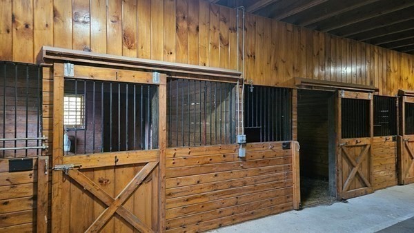 288 High Street Uxbridge, MA 01569 - Photo 6 of 24 a view of walk in closet with clothes and shoes