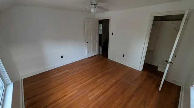 wooden floor in an empty room