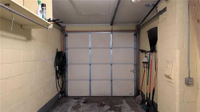 a view of storage and utility room