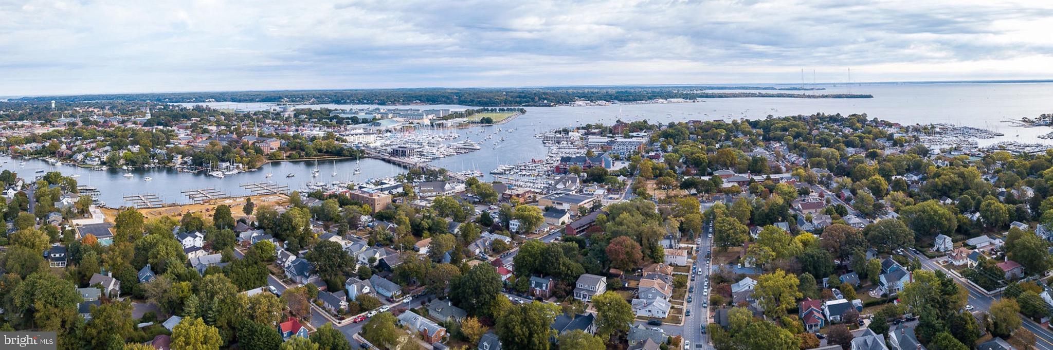 833 Bay Ridge Avenue Annapolis, MD 21403 - Photo 41 of 43 Downtown Annapolis and Eastport Aerial