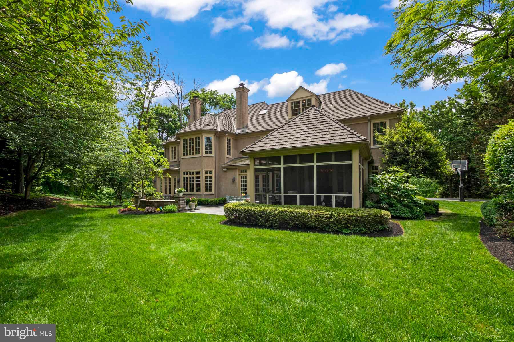 2 Matlack Lane Villanova, PA 19085 - Photo 14 of 83 a view of a house with a garden
