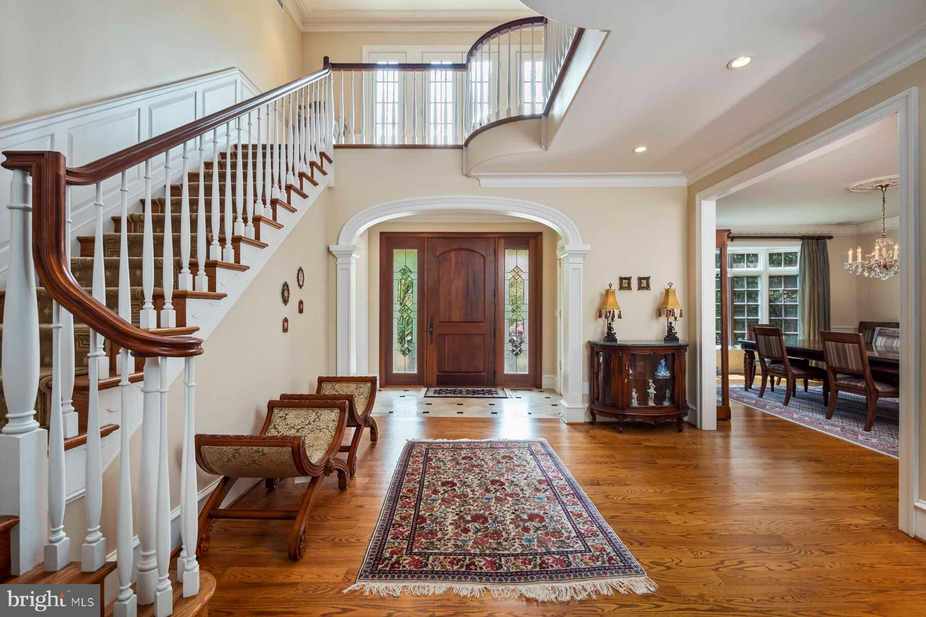 2 Matlack Lane Villanova, PA 19085 - Photo 20 of 83 a view of living room and dining room with wooden floor