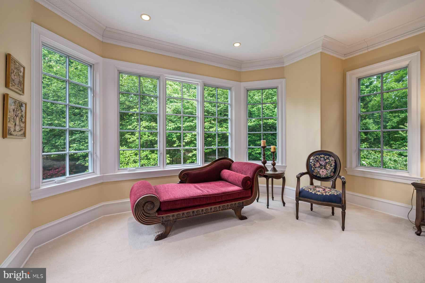 2 Matlack Lane Villanova, PA 19085 - Photo 63 of 83 a bedroom with furniture and large windows