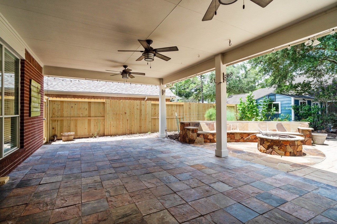 20406 Ranger Point Court Katy, TX 77450 - Photo 40 of 50 Enormous Back Outdoor Covered Patio