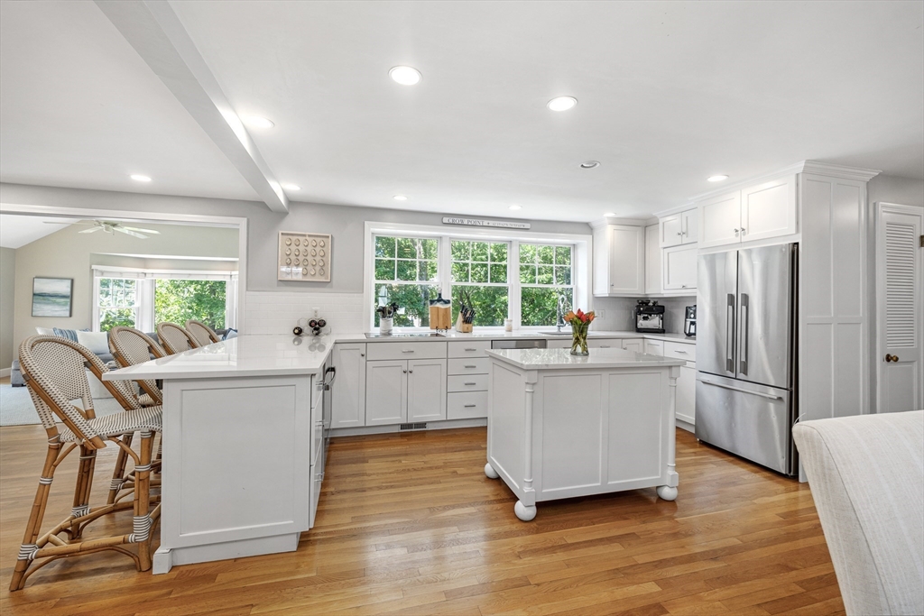 65 Bel Air Road Hingham, MA 02043 - Photo 14 of 35 a kitchen with counter top space and refrigerator