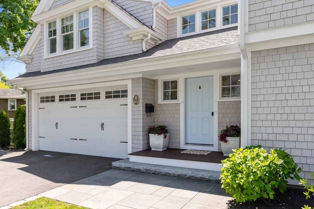 65 Bel Air Road Hingham, MA 02043 - Photo 29 of 35 a view of a house with potted plants