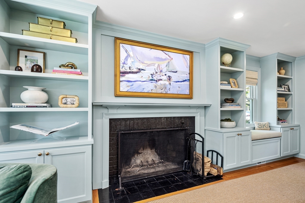 65 Bel Air Road Hingham, MA 02043 - Photo 4 of 35 a living room with furniture and a fireplace