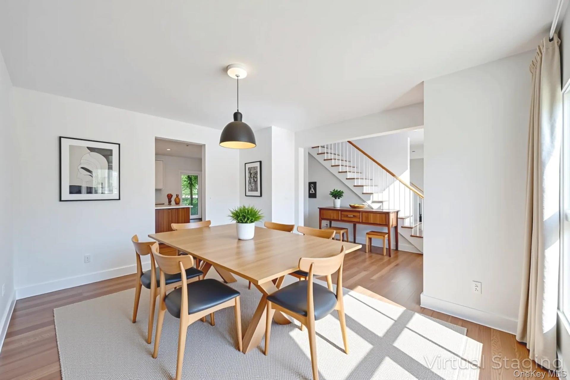 84 James Hawkins Road Moriches, NY 11955 - Photo 24 of 50 a view of a dining room with furniture and a window