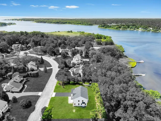 a view of a city with lake view