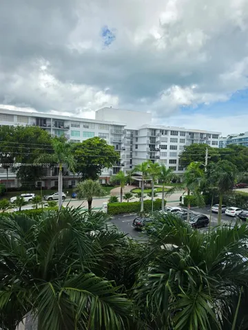 a view of a lake with outdoor space