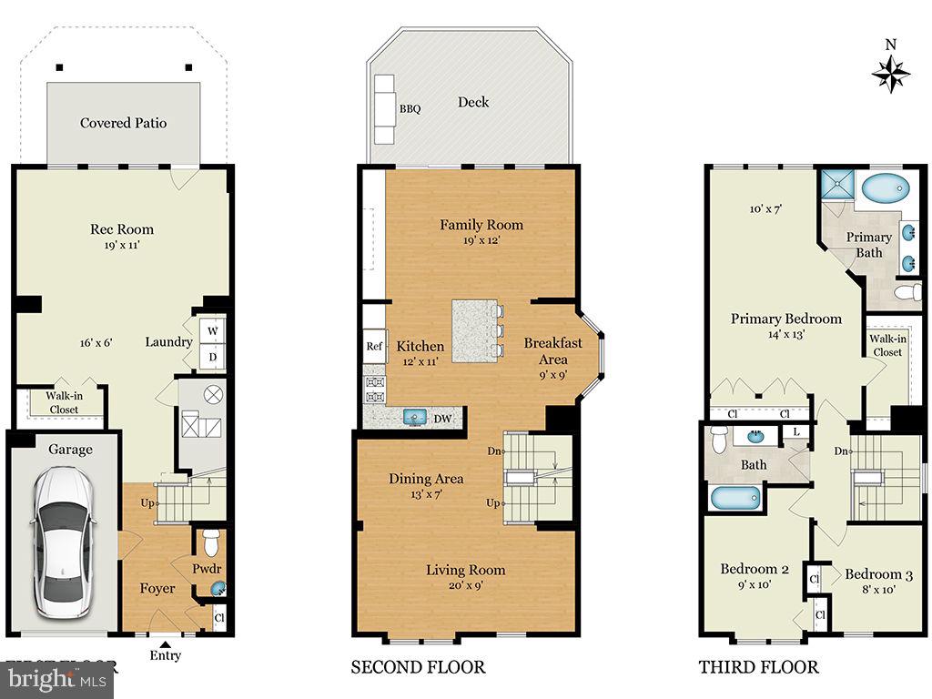 4642 Ripley Manor Terrace Olney, MD 20832 - Photo 43 of 43 Floor Plan