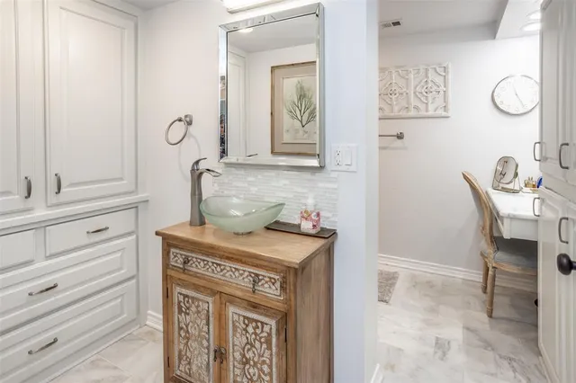 a view of dining room and front door
