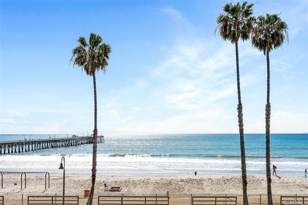 511 Avenida Ossa San Clemente, CA 92672 - Photo 43 of 49 a palm tree sitting on a pier next to a road