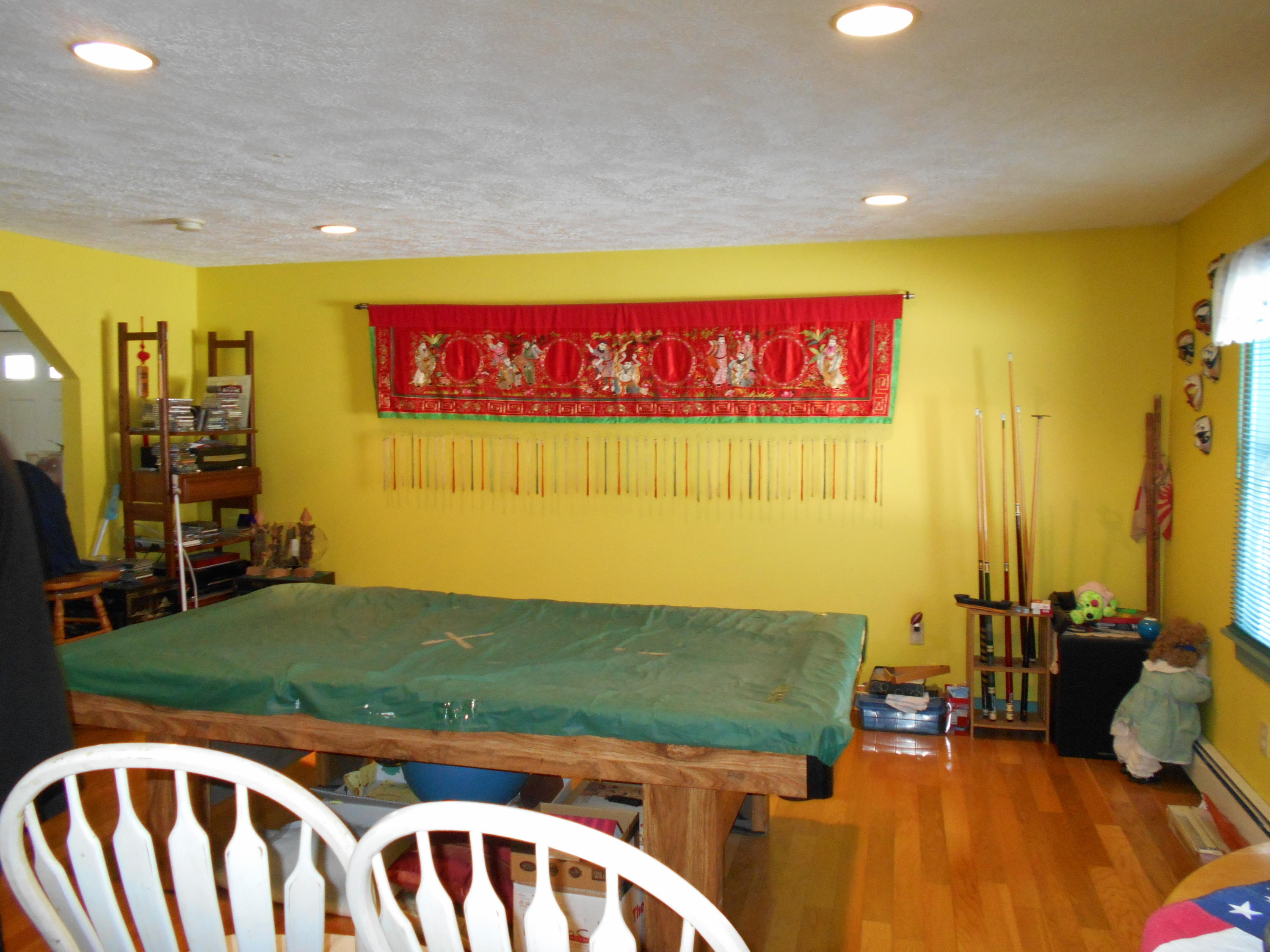 275 Varnum Pond Road Temple, ME 04984 - Photo 7 of 40 Living Room-Pool Table Is Included