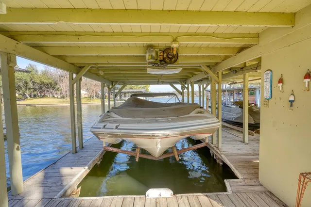 a house with trees in front of it