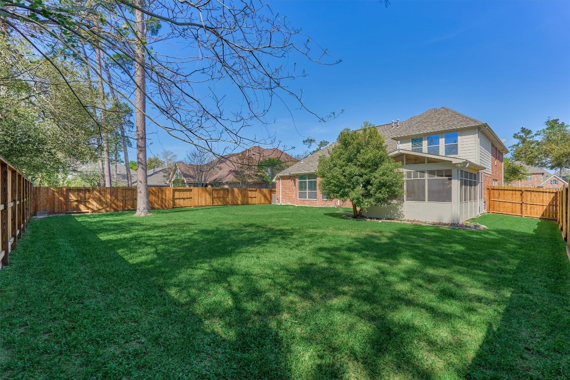 6615 Pelham Chase Drive Spring, TX 77389 - Photo 41 of 49 Add your own pool or playscape to the spacious backyard!