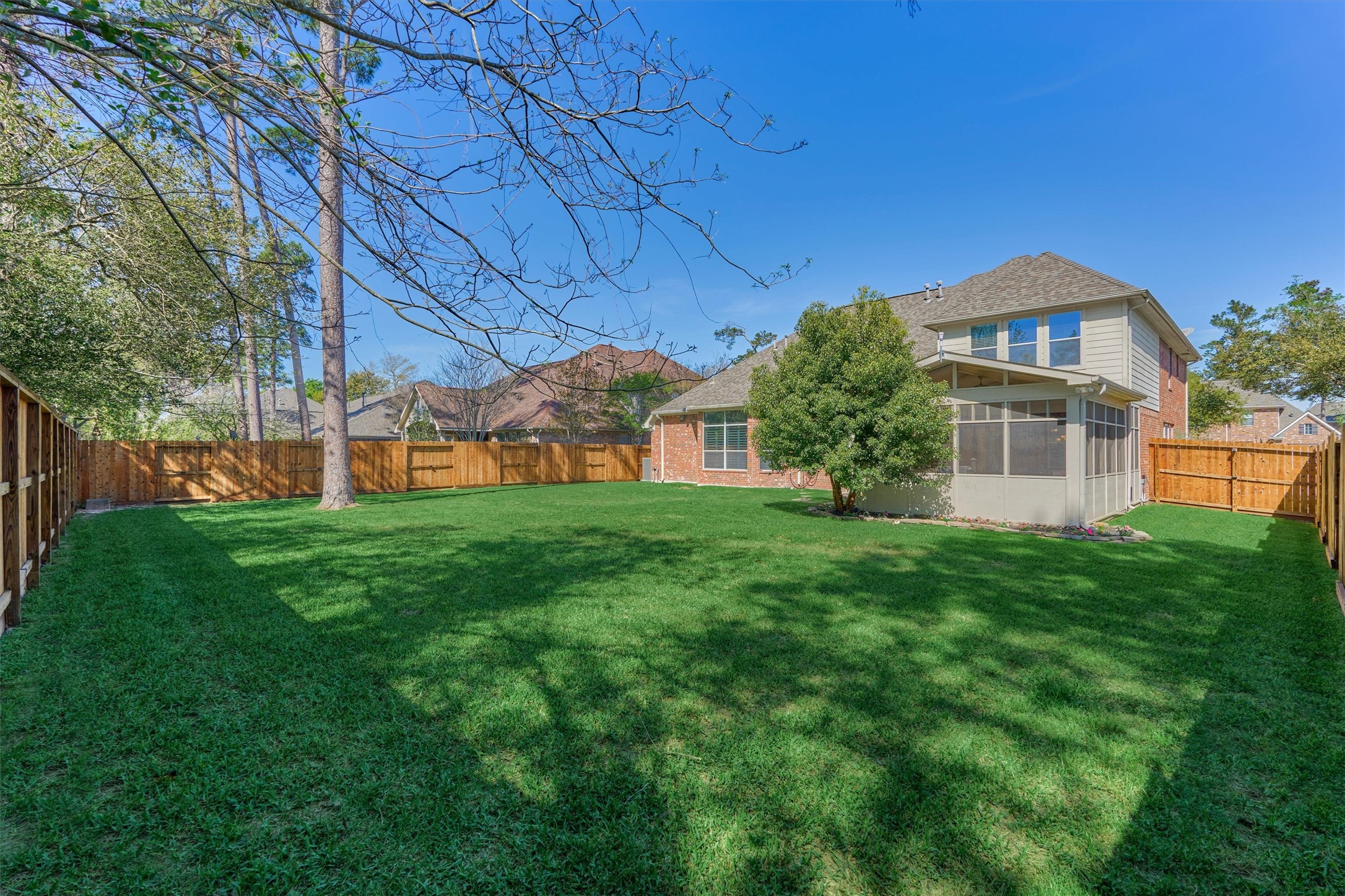 6615 Pelham Chase Drive Spring, TX 77389 - Photo 41 of 49 Add your own pool or playscape to the spacious backyard!