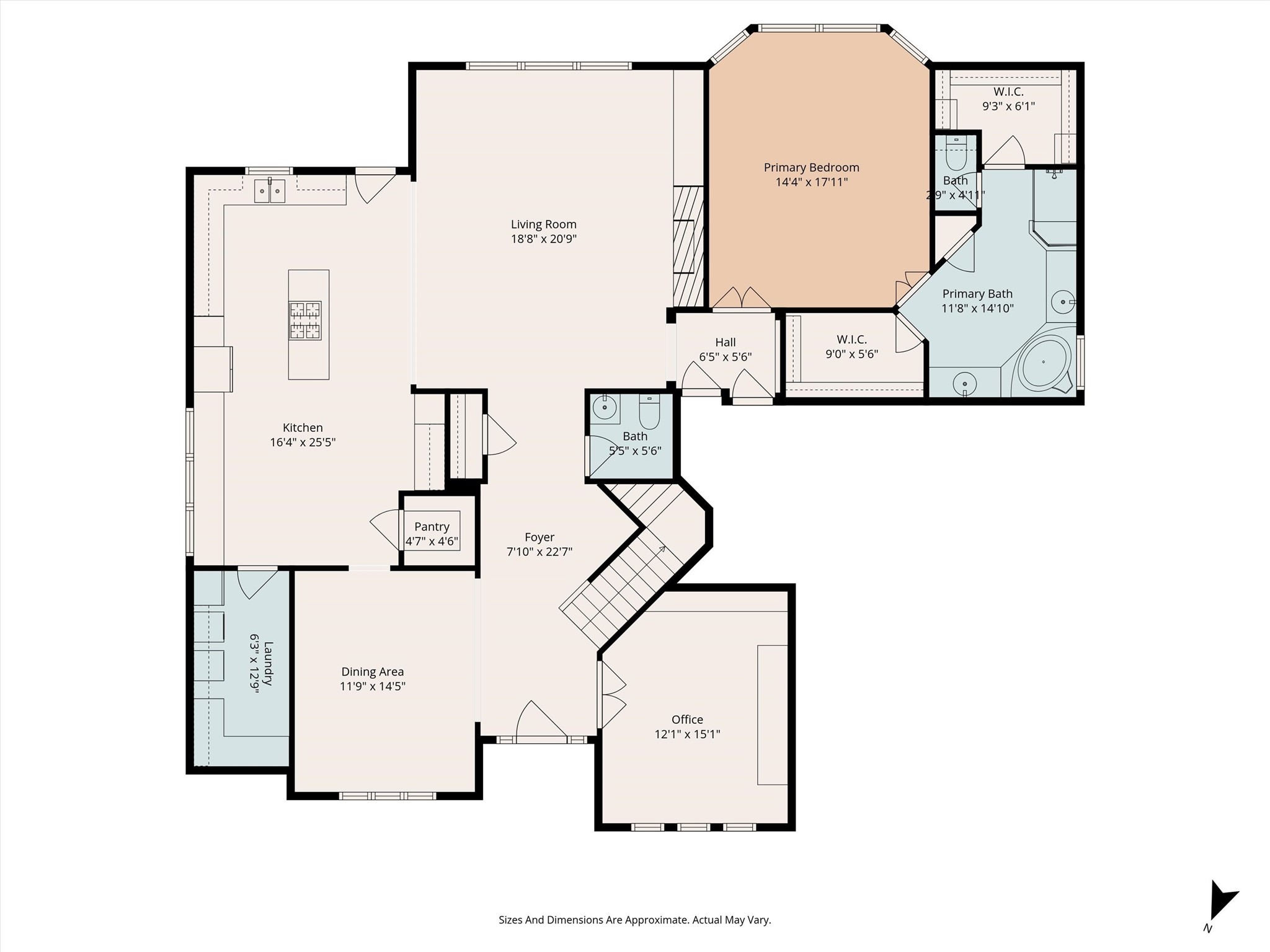 6615 Pelham Chase Drive Spring, TX 77389 - Photo 43 of 49 First floor layout of the home.