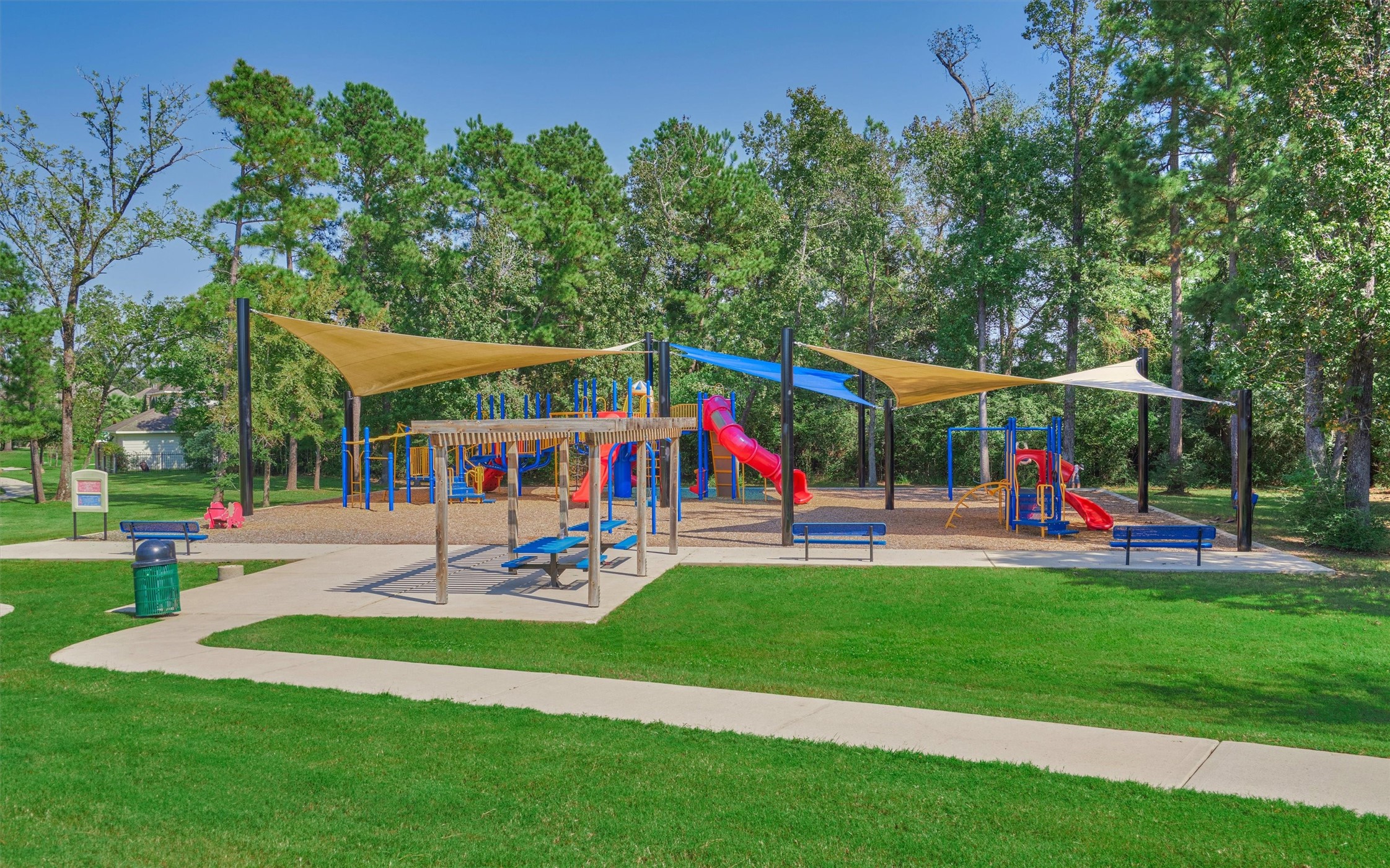 6615 Pelham Chase Drive Spring, TX 77389 - Photo 45 of 49 Auburn Lakes residents enjoy this playground just one block from the home!