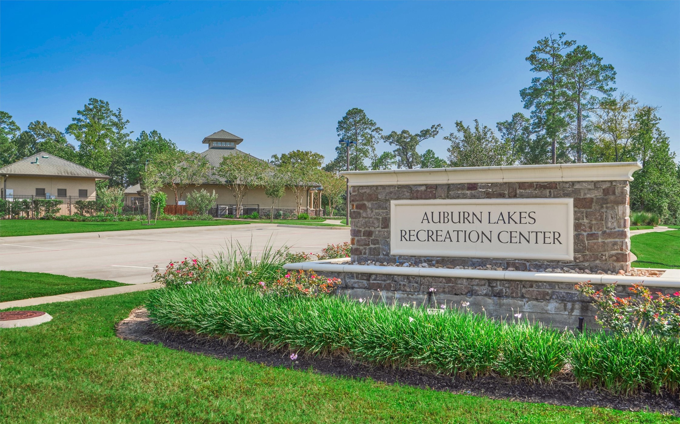 6615 Pelham Chase Drive Spring, TX 77389 - Photo 46 of 49 Auburn Lakes residents also have access to the pool, fitness center, clubhouse, pavilion, playground and sports court.