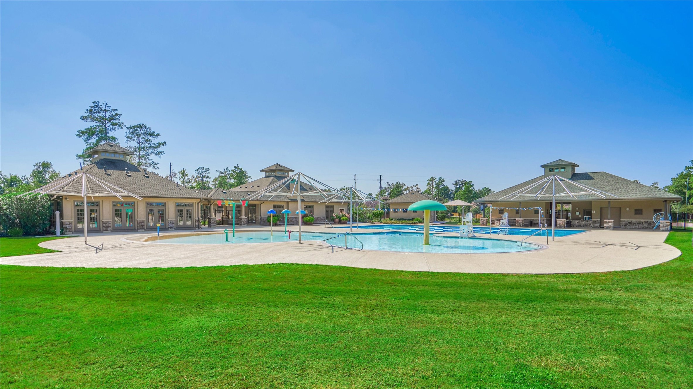 6615 Pelham Chase Drive Spring, TX 77389 - Photo 48 of 49 Auburn Lakes Rec Center pool