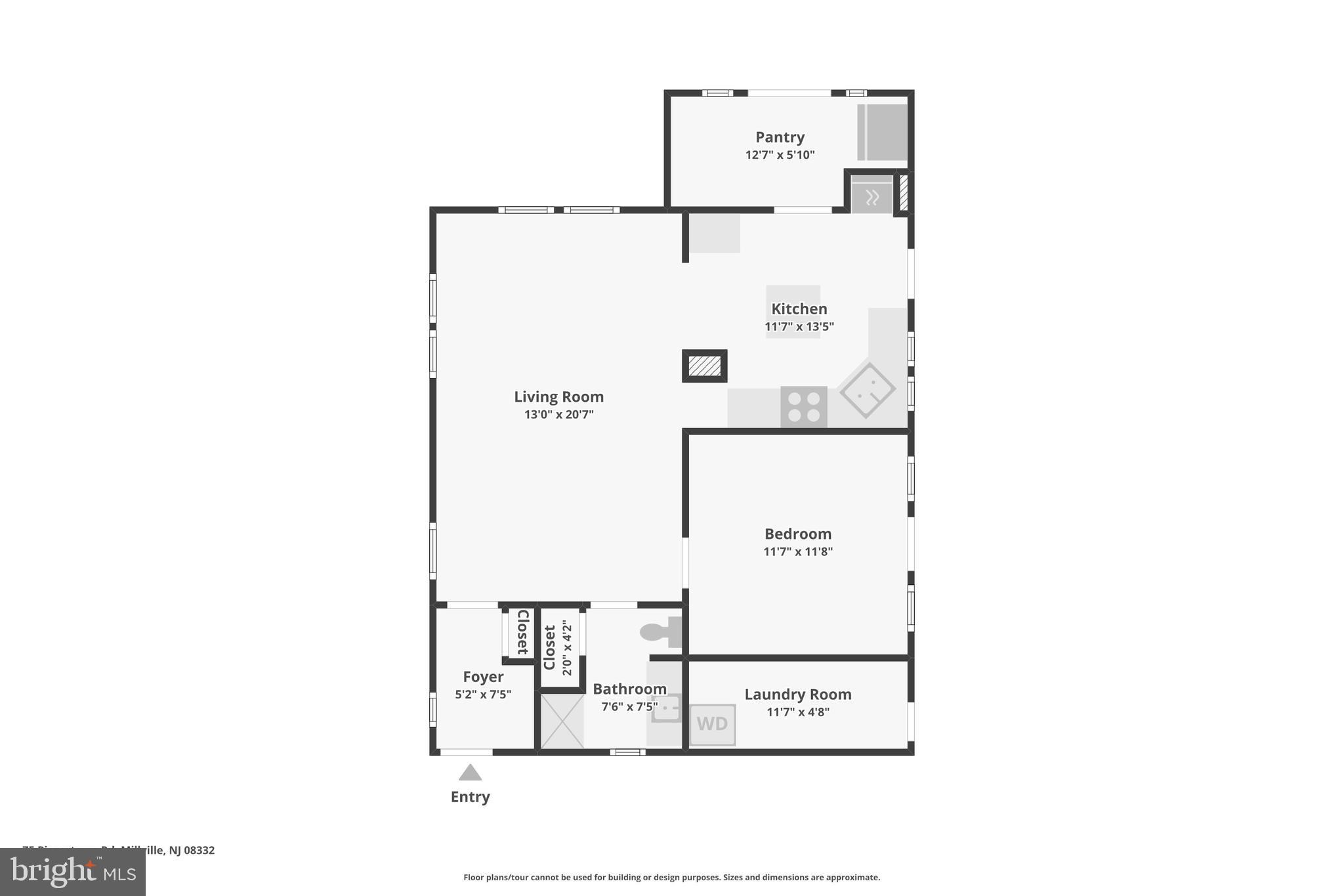 75 Piercetown Road Millville, NJ 08332 - Photo 49 of 49 a picture of floor plan