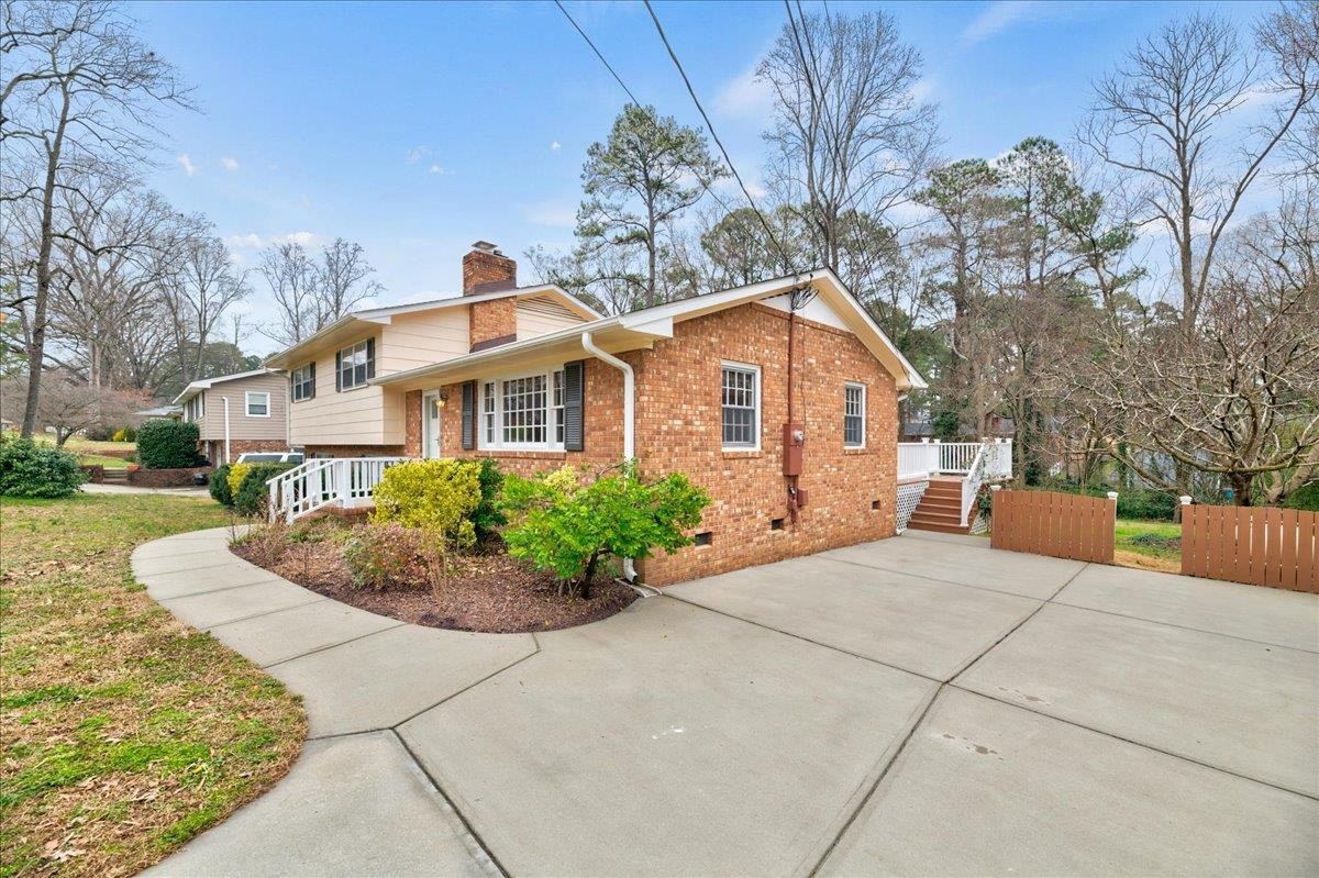 4713 Forestdale Road Raleigh, NC 27603 - Photo 3 of 50 Exterior Front
