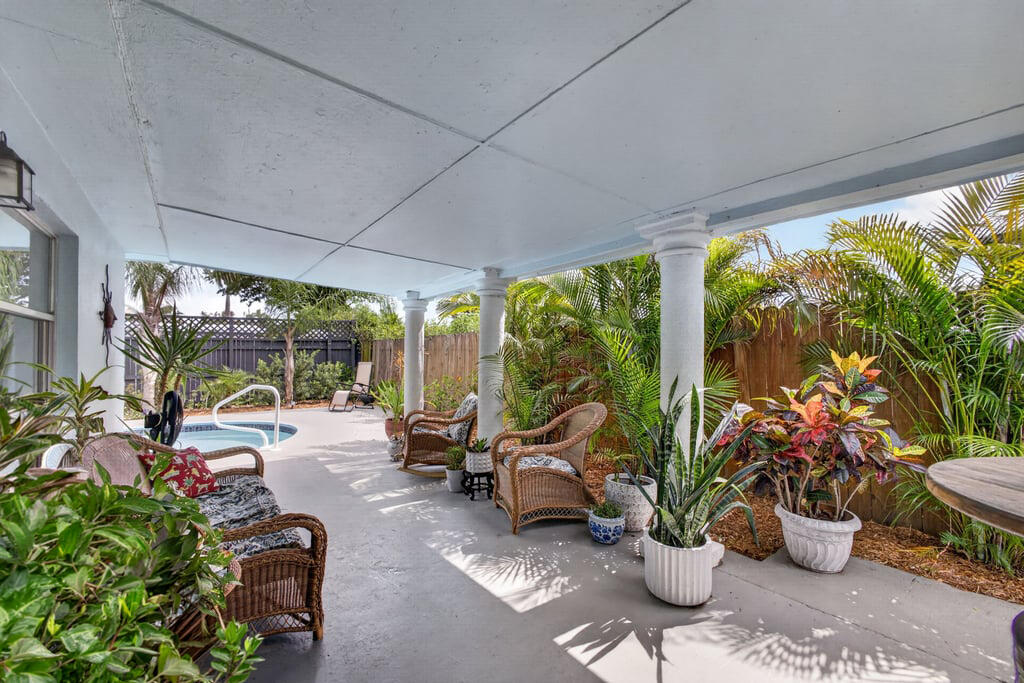 3740 Dunes Road Cabana Colony, FL 33410 - Photo 3 of 18 Covered Patio