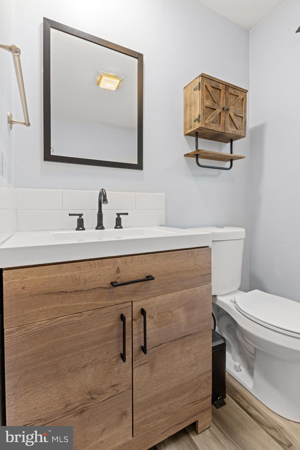 239 Shaws Mill Road Cedarville, NJ 08311 - Photo 13 of 39 Modern bathroom with rustic charm.