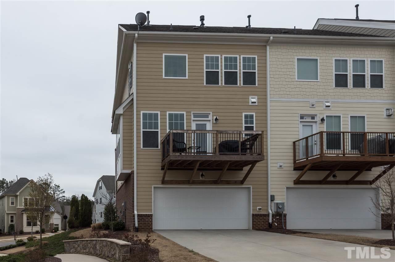 1345 Rodessa Run Raleigh, NC 27607 - Photo 23 of 24 a front view of a house with garage