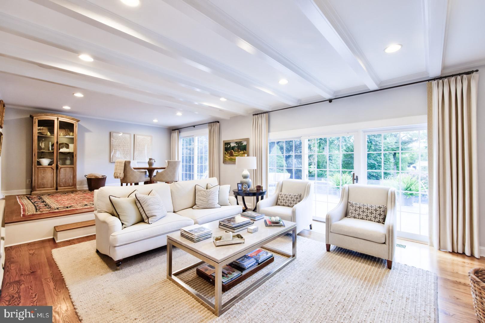 228 South Fairfield Road Devon, PA 19333 - Photo 11 of 61 a living room with furniture and a large window