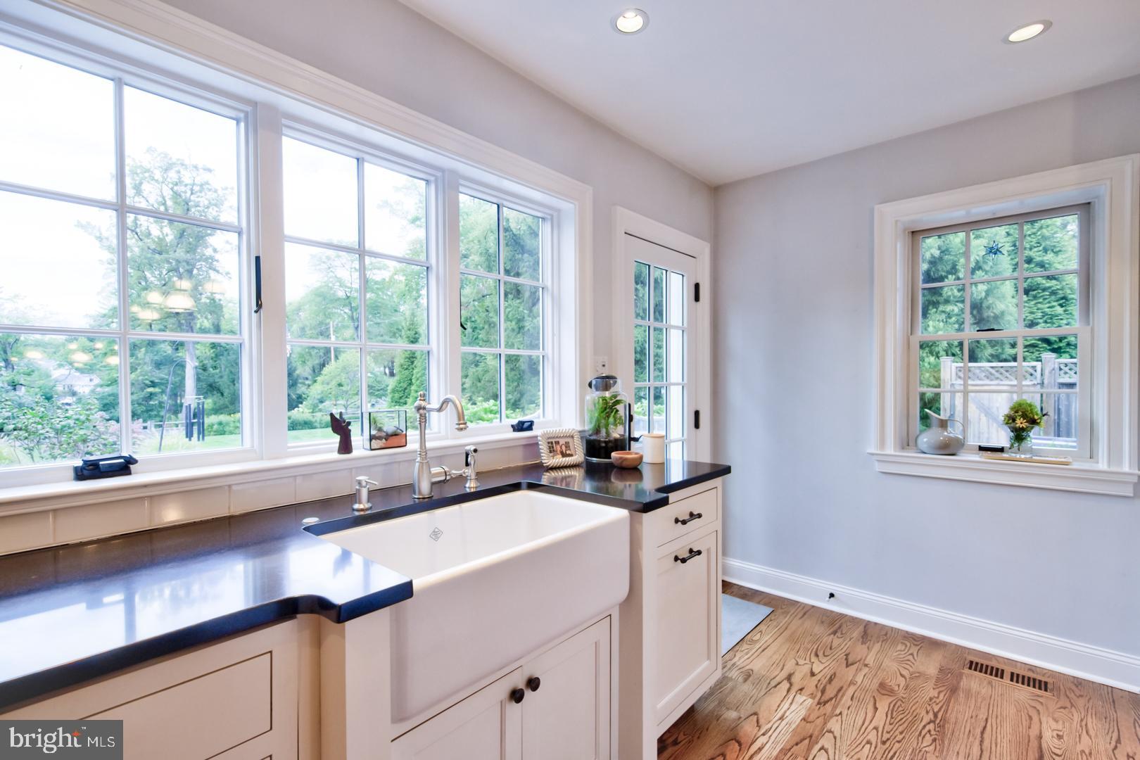 228 South Fairfield Road Devon, PA 19333 - Photo 25 of 61 a kitchen with a sink and large window