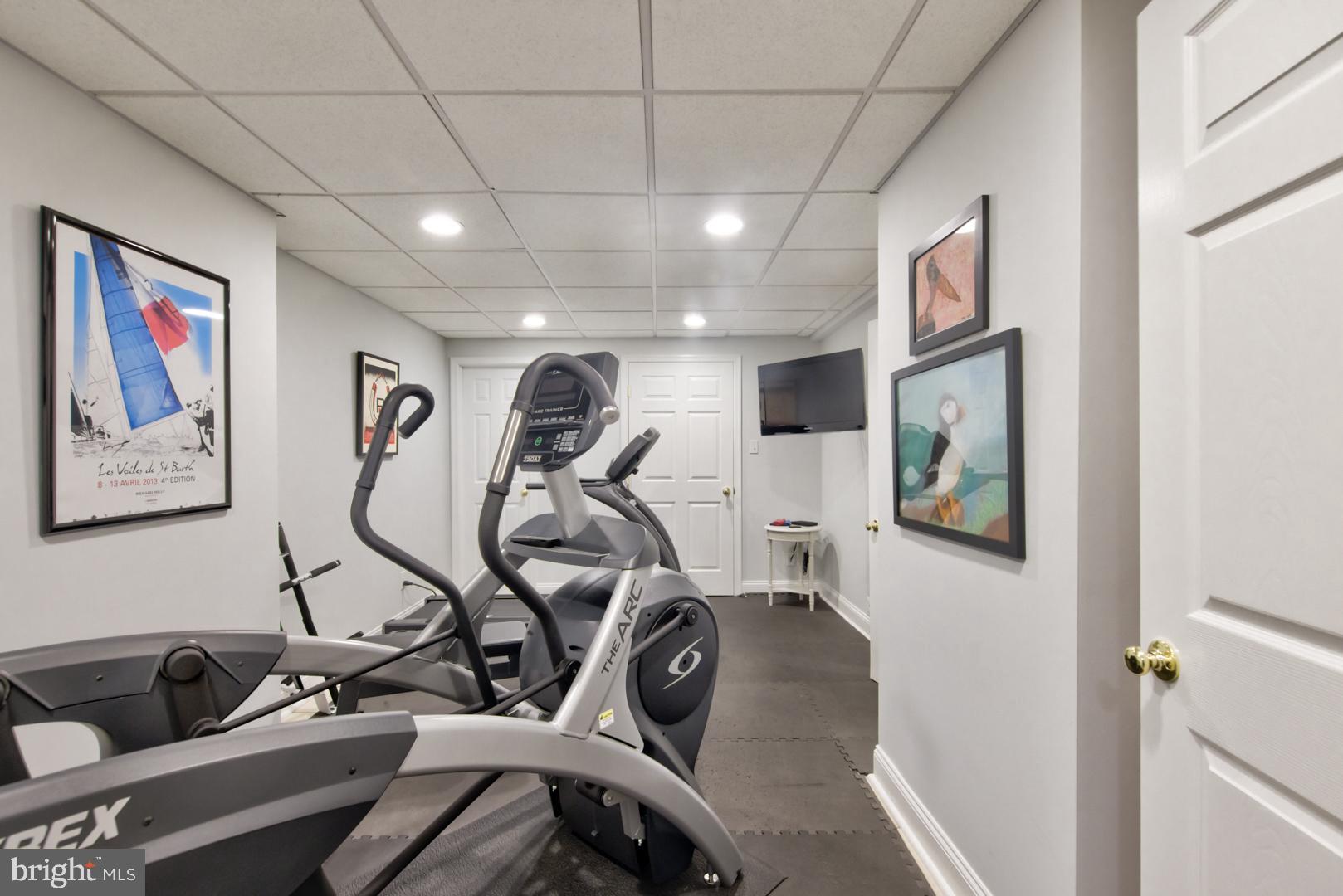 228 South Fairfield Road Devon, PA 19333 - Photo 58 of 61 a view of a room with gym equipment