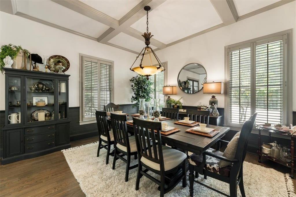 3910 Two Rivers Drive Cumming, GA 30041 - Photo 19 of 110 a view of a dining room with furniture window and wooden floor