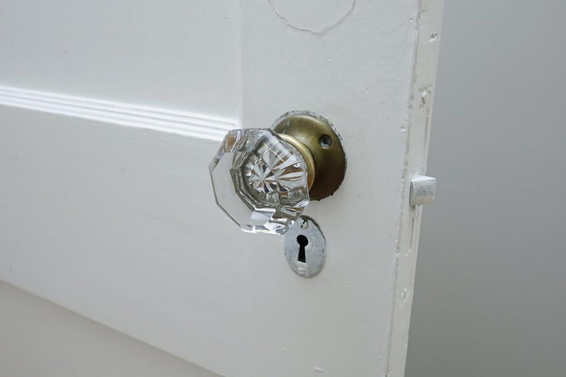 Undisclosed Address Raleigh, NC 27605 - Photo 14 of 38 a close view of door lock