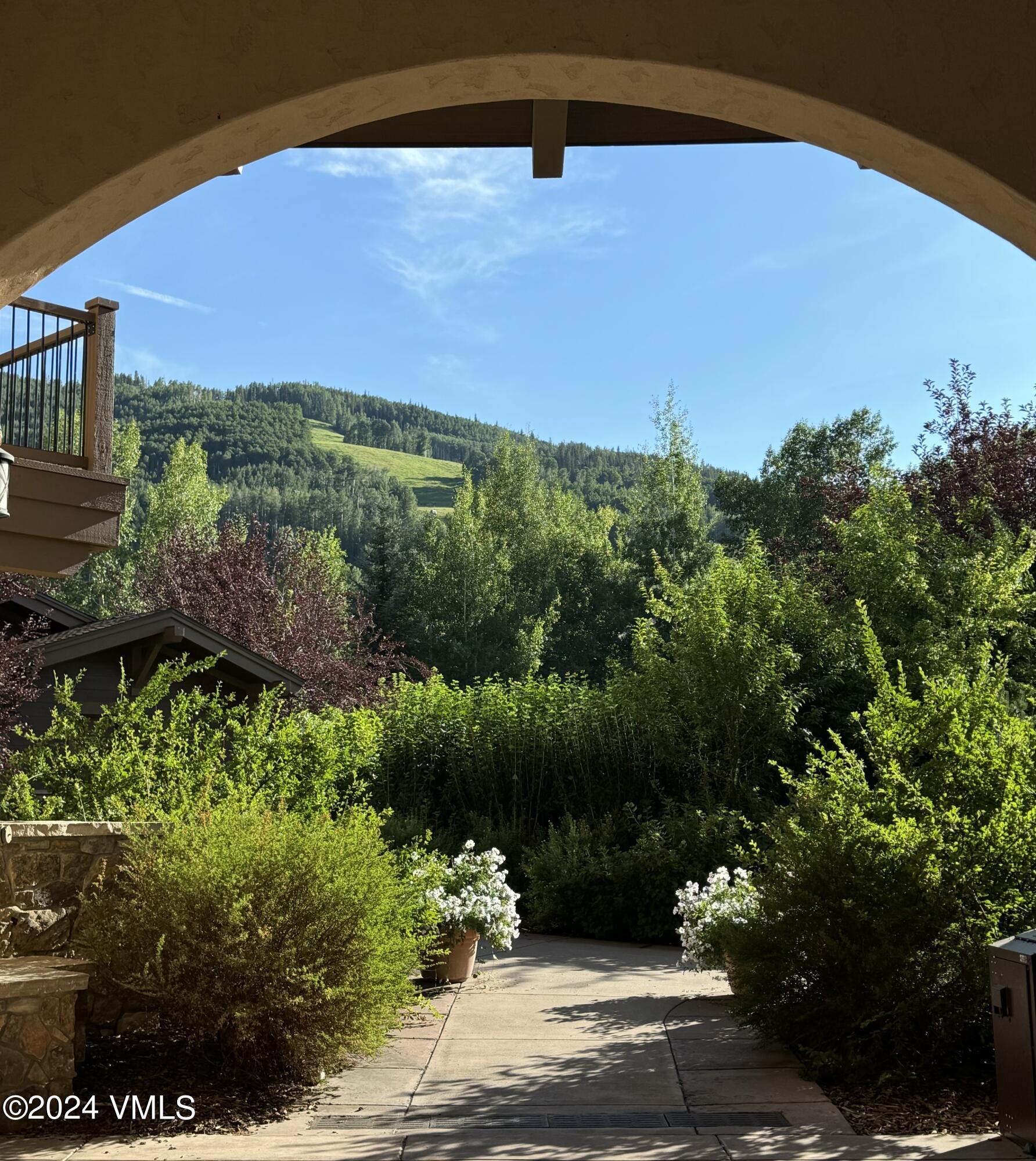 595 Vail Valley Drive, Unit E121 Vail, CO 81657 - Photo 4 of 12 a view of a garden