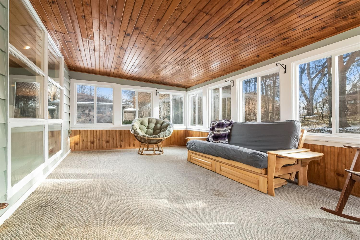 1301 Red Oak Road Ann Arbor, MI 48103 - Photo 17 of 40 Three-season sun room.