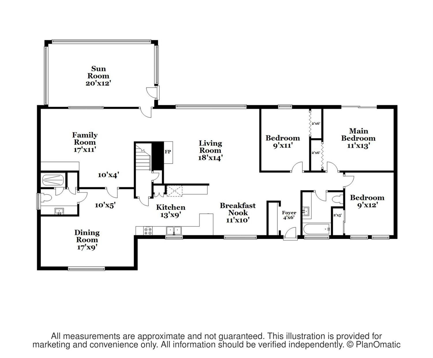 1301 Red Oak Road Ann Arbor, MI 48103 - Photo 39 of 40 Main level floor plan
