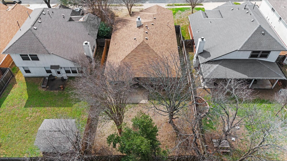 13438 Moscow Trail Austin, TX 78729 - Photo 36 of 40 an aerial view of a house with outdoor space
