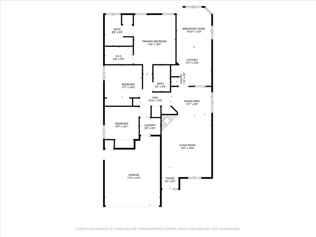 13438 Moscow Trail Austin, TX 78729 - Photo 40 of 40 a picture of a floor plan